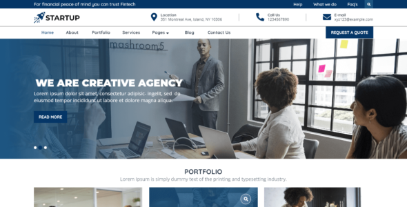 Startup Solutions (WordPress)