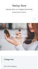 Startup Store (screenshot mobile)