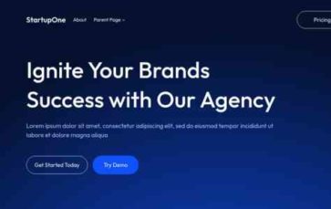 StartupOne (screenshot desktop)