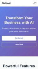 Stella AI (screenshot mobile)