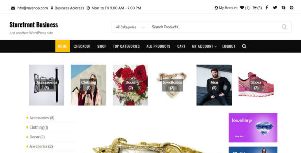 Storefront Business (WordPress)