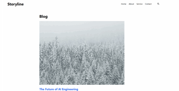 Storyline (WordPress)