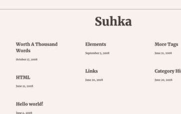 Suhka (screenshot desktop)