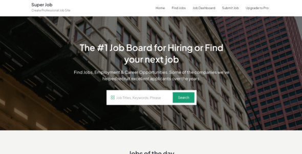 Superjob (WordPress)