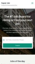 Superjob (screenshot mobile)