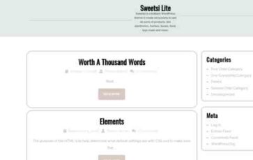 Sweetsi Lite (screenshot desktop)