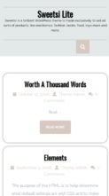 Sweetsi Lite (screenshot mobile)