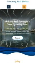 Swimming Pool Service (screenshot mobile)