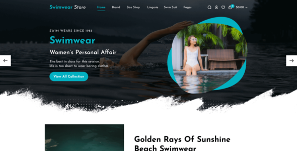 Swimwear Shop (WordPress)