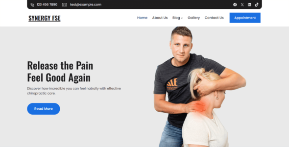 Synergy FSE (WordPress)