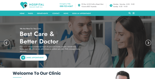 Tabib Hospital (WordPress)