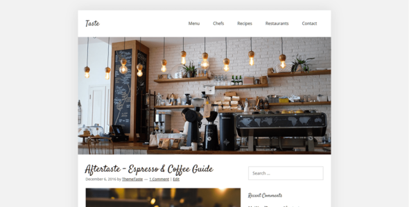 Taste (WordPress)