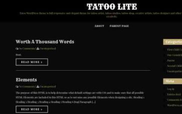 Tatoo Lite (screenshot desktop)