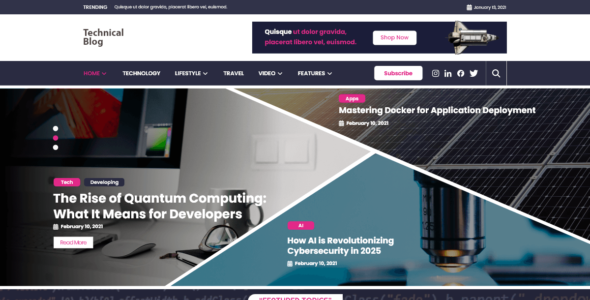 Technical Blogging (WordPress)