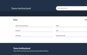 Tema Institucional (screenshot desktop)