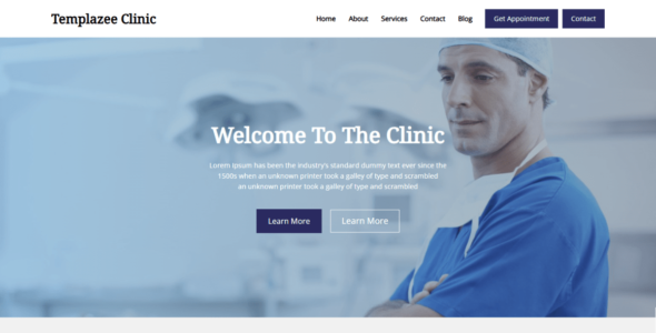 Templazee Clinic (WordPress)