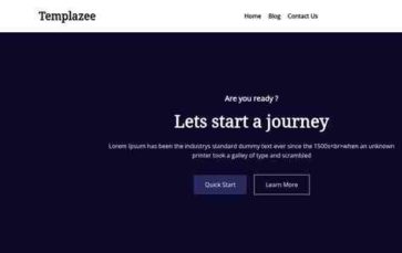 Templazee (screenshot desktop)