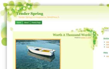 Tender Spring (screenshot desktop)