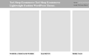 Teri Shop Ecommerce (screenshot desktop)