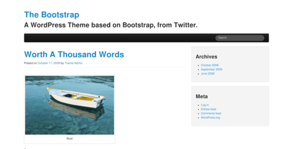 The Bootstrap (WordPress)