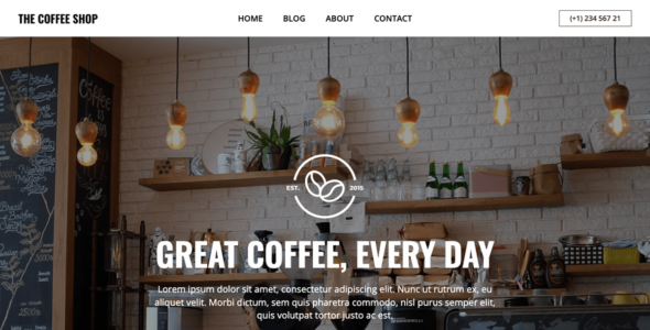 The Coffee Shop (WordPress)