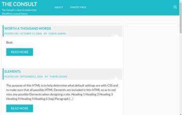 The Consult (screenshot desktop)