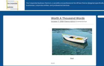 The Corporate Business (screenshot desktop)