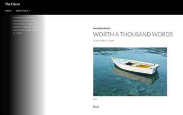 The Falcon (screenshot desktop)