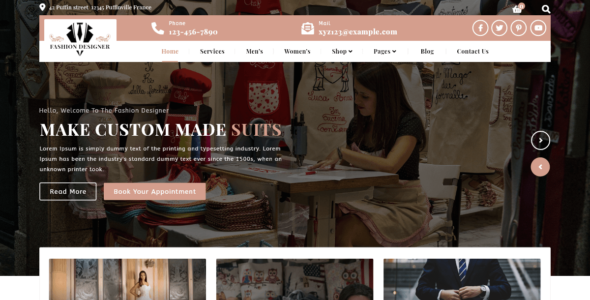 The Fashion Woocommerce (WordPress)