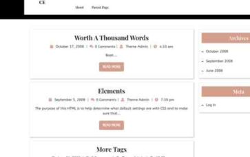 The Fashion Woocommerce (screenshot desktop)