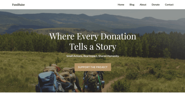 The Fundraiser (WordPress)