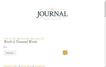Screenshot Desktop The Journal (Themefuse) (screenshot desktop)