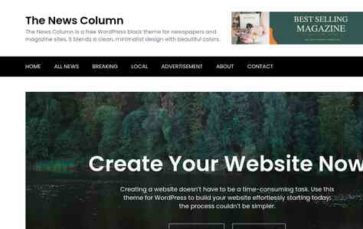 The News Column (screenshot desktop)