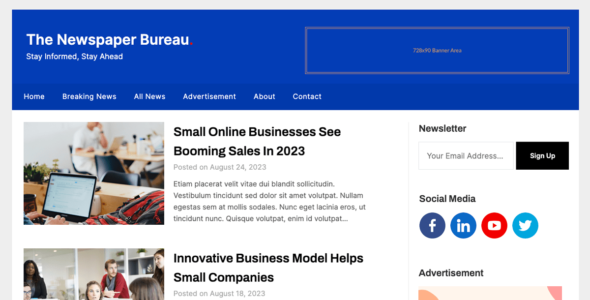 The Newspaper Bureau (WordPress)