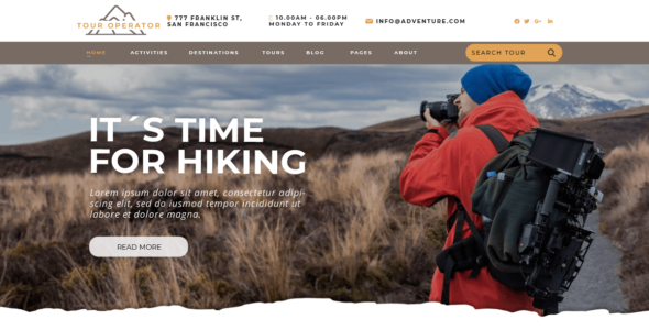 The Tour Operator (WordPress)