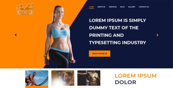 The WP Fitness (WordPress)