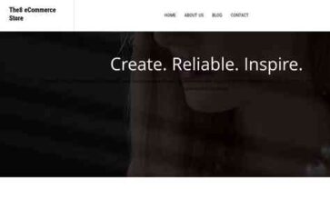 The8 eCommerce Store (screenshot desktop)