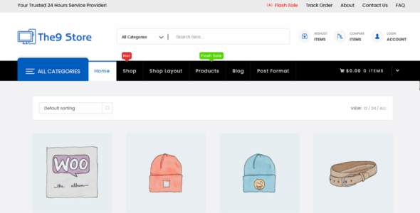 The9 Shop Store (WordPress)