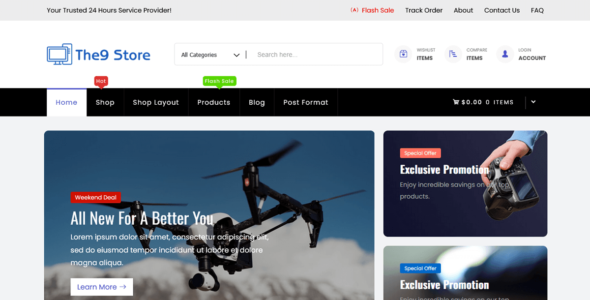 The9 Store (WordPress)