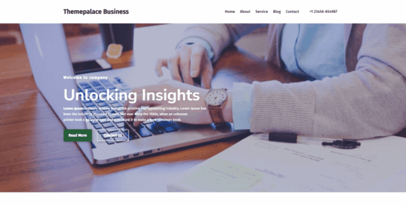 Themepalace Business (WordPress)