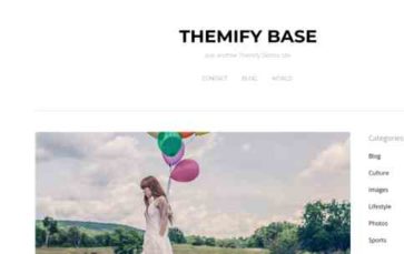 Themify Base (screenshot desktop)