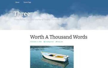 Three (screenshot desktop)