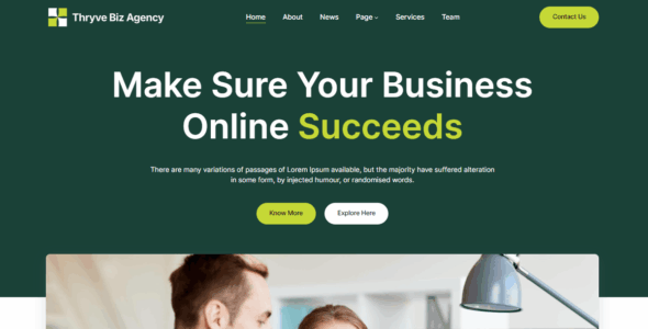 Thryve Biz Agency (WordPress)