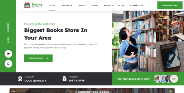 Titan Bookseller (WordPress)