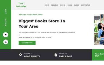 Titan Bookseller (screenshot desktop)