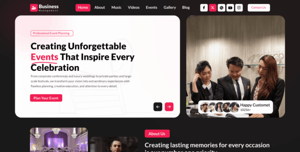 Titan Event Management (WordPress)