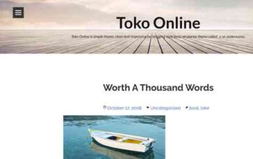 Toko Online (screenshot desktop)
