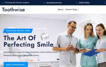 Toothwise (screenshot desktop)