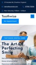 Toothwise (screenshot mobile)