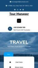 Tour Manager (screenshot mobile)